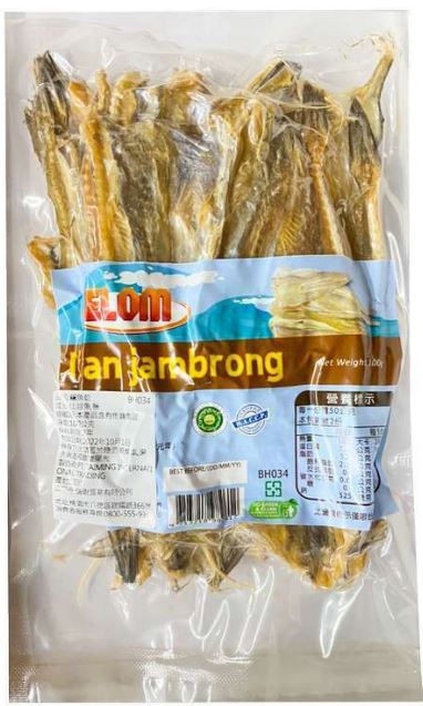 JAMBRONG比目魚鹹魚乾100g
