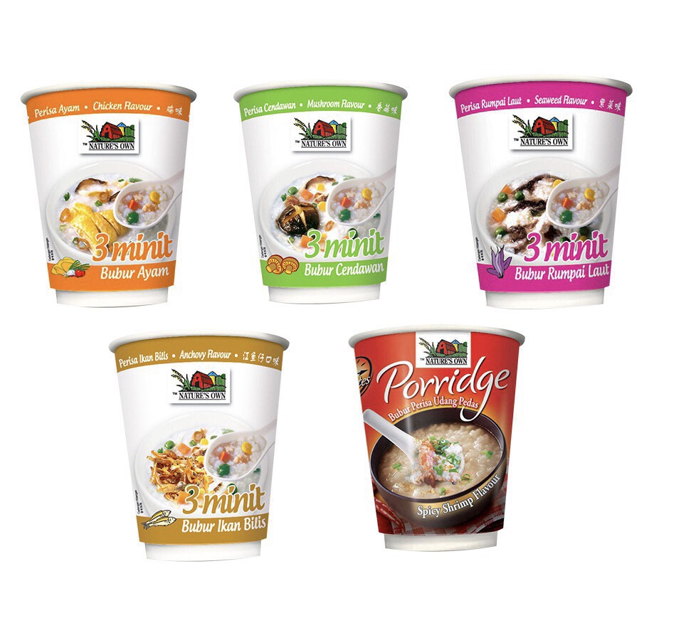 Nature’s Own 各式速食粥 香菇粥 魚粥 紫菜粥 蝦粥 40g