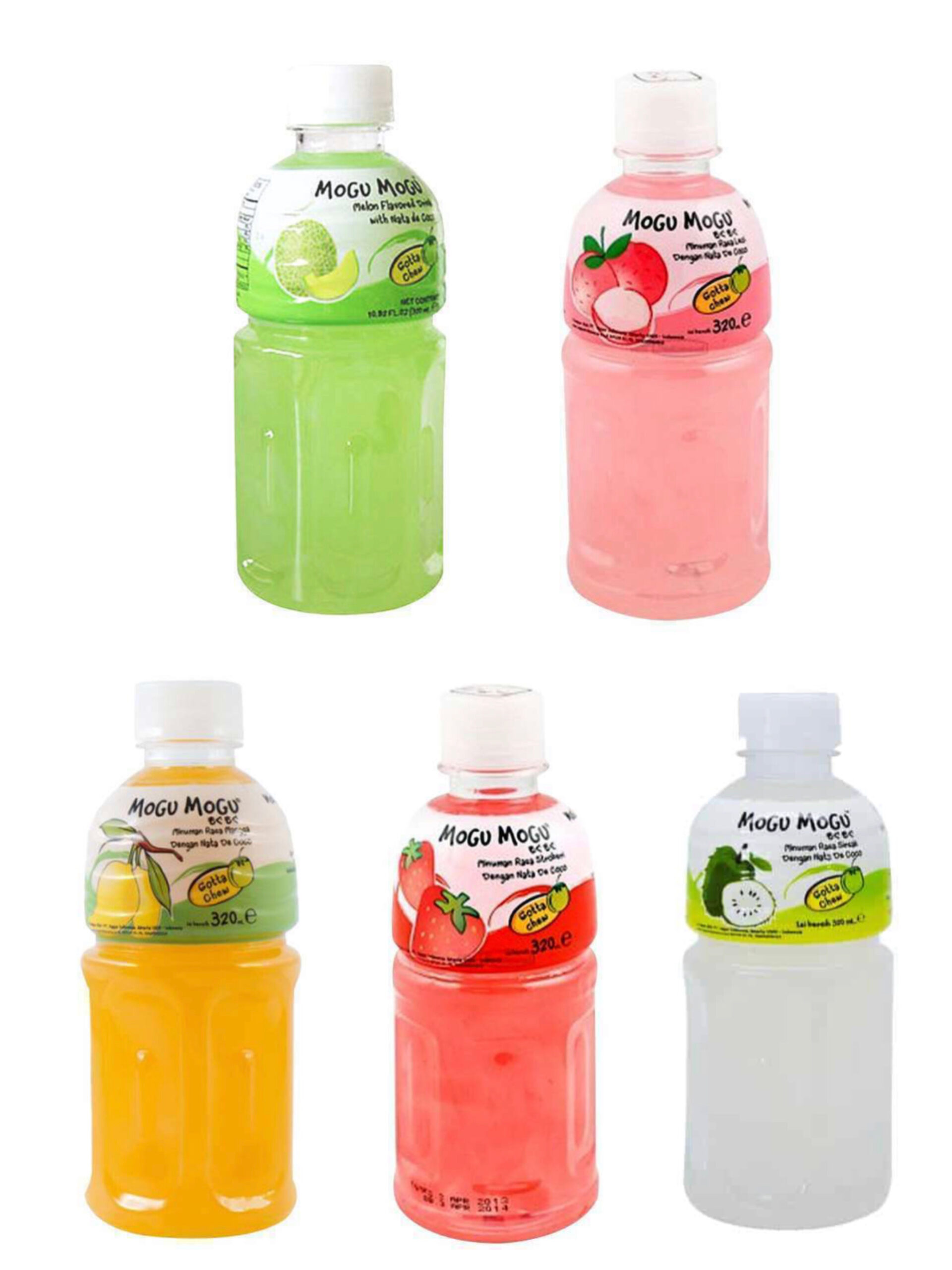 MOGU MOGU 水果風味飲料 320ml