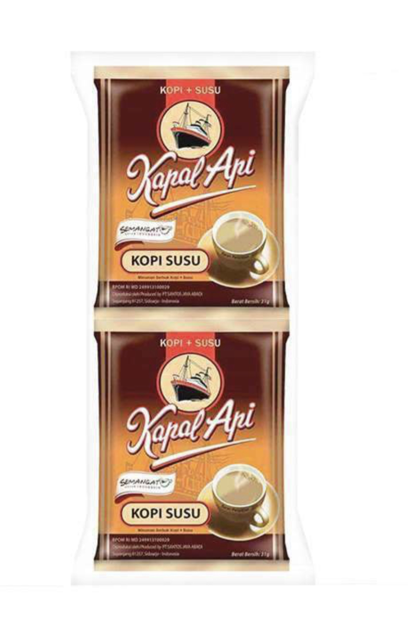 KAPAL API 帆船咖啡 含牛奶 31g*10包