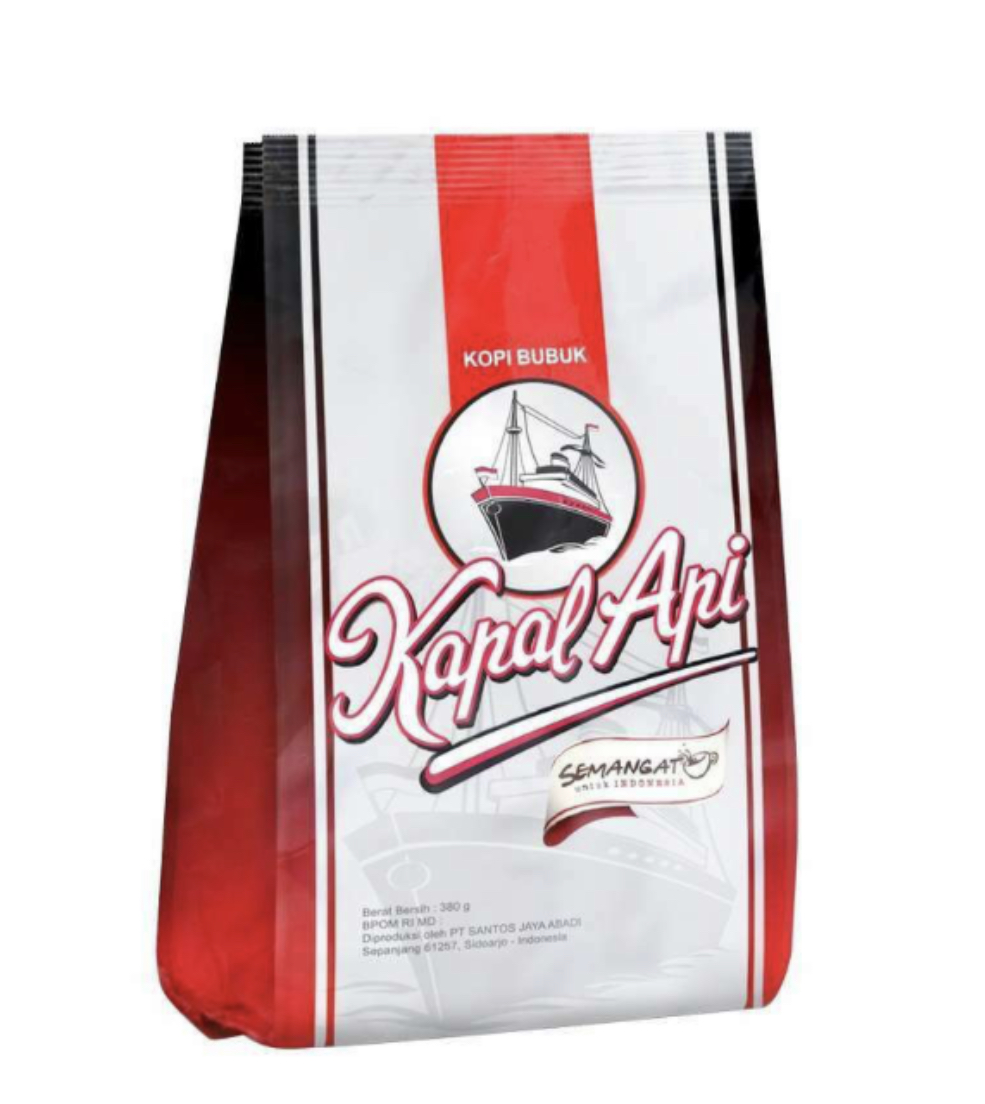 KAPAL API KOPI BUBUK 帆船黑咖啡（大）380g