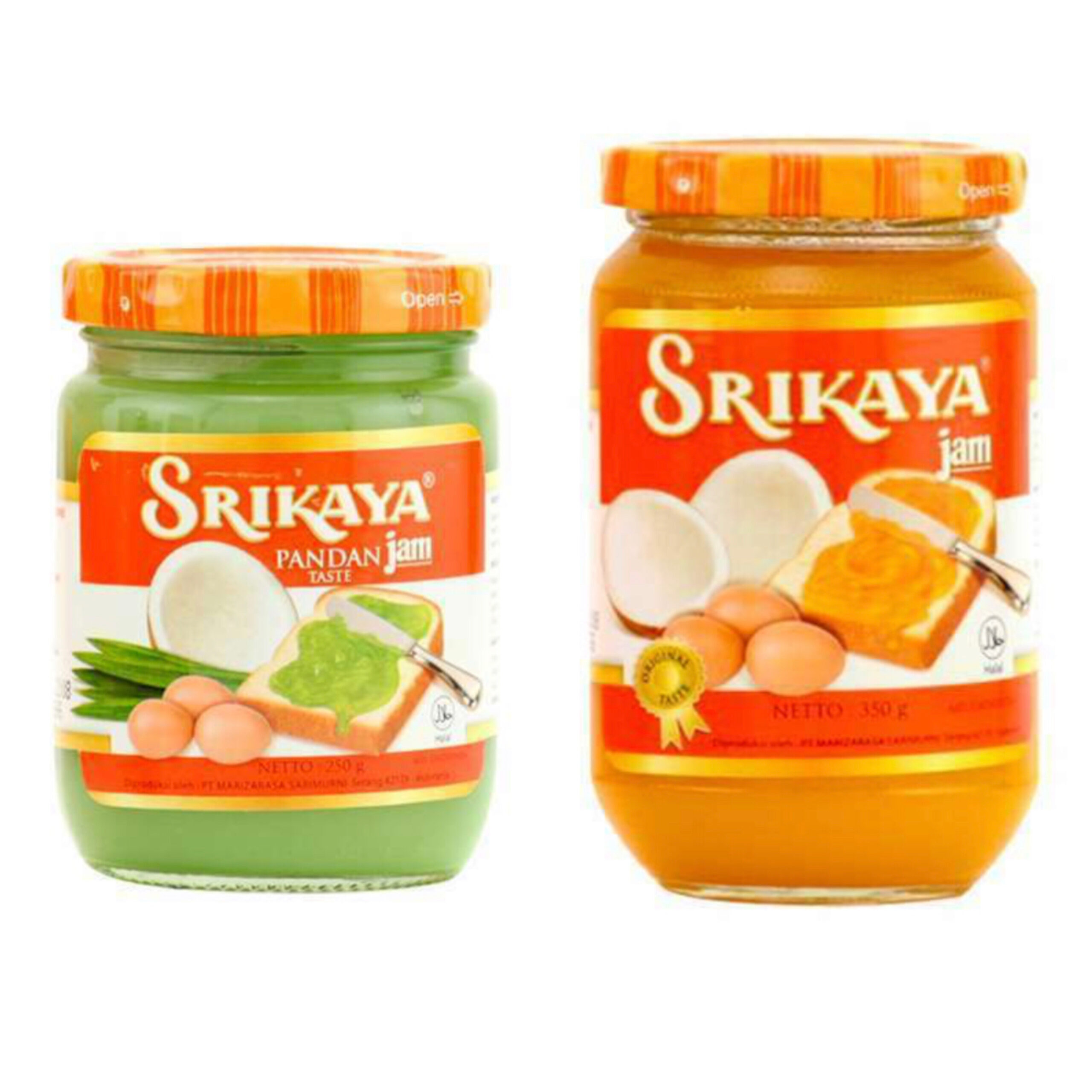 MARIZA SRIKAYA 香蘭抹醬250g / 椰奶抹350g