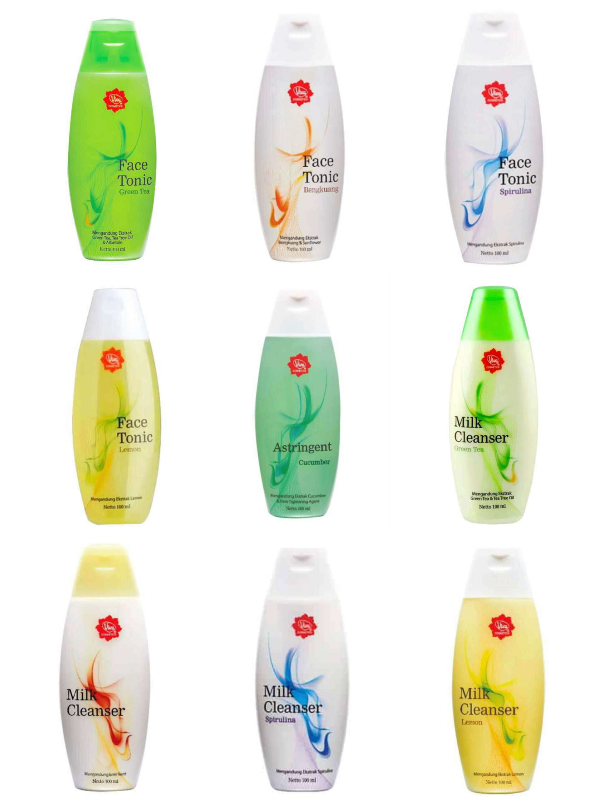 ￼VIVA 化妝水 / 卸妝乳 / 卸妝水 全系列 100ml