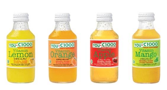 C1000 橘子/檸檬/芒果風味飲料 140ml