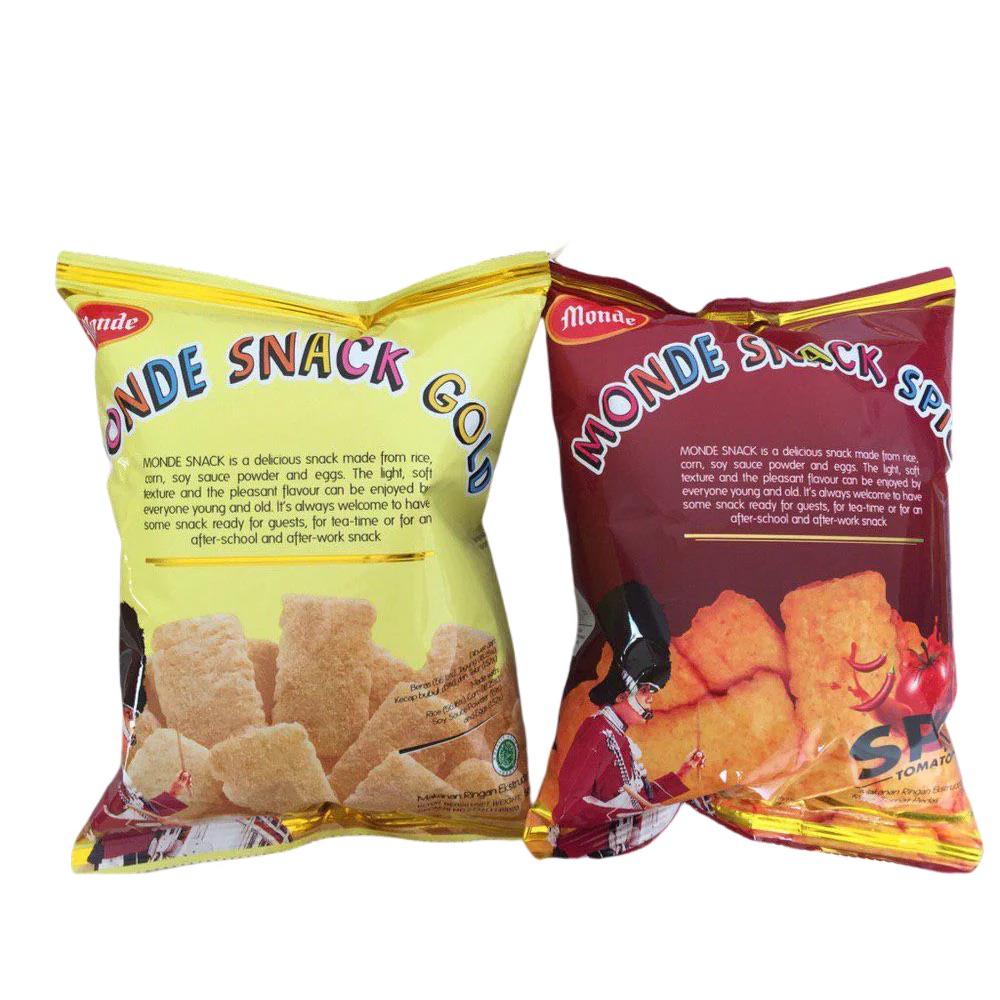 MONDE SNACK GOLD 米脆片 / 辣味番茄 60g