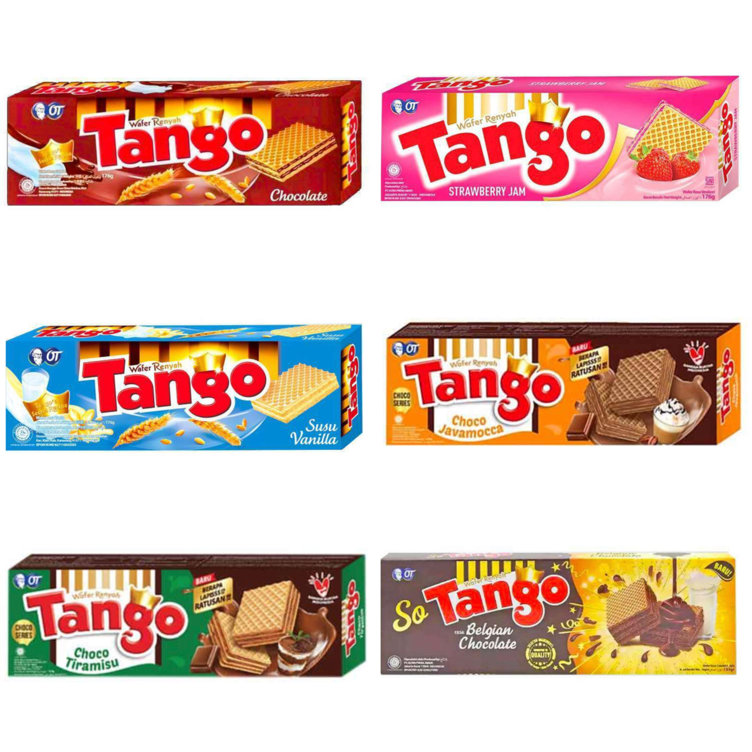 WAFER TANGO 威化餅 全系列 176g