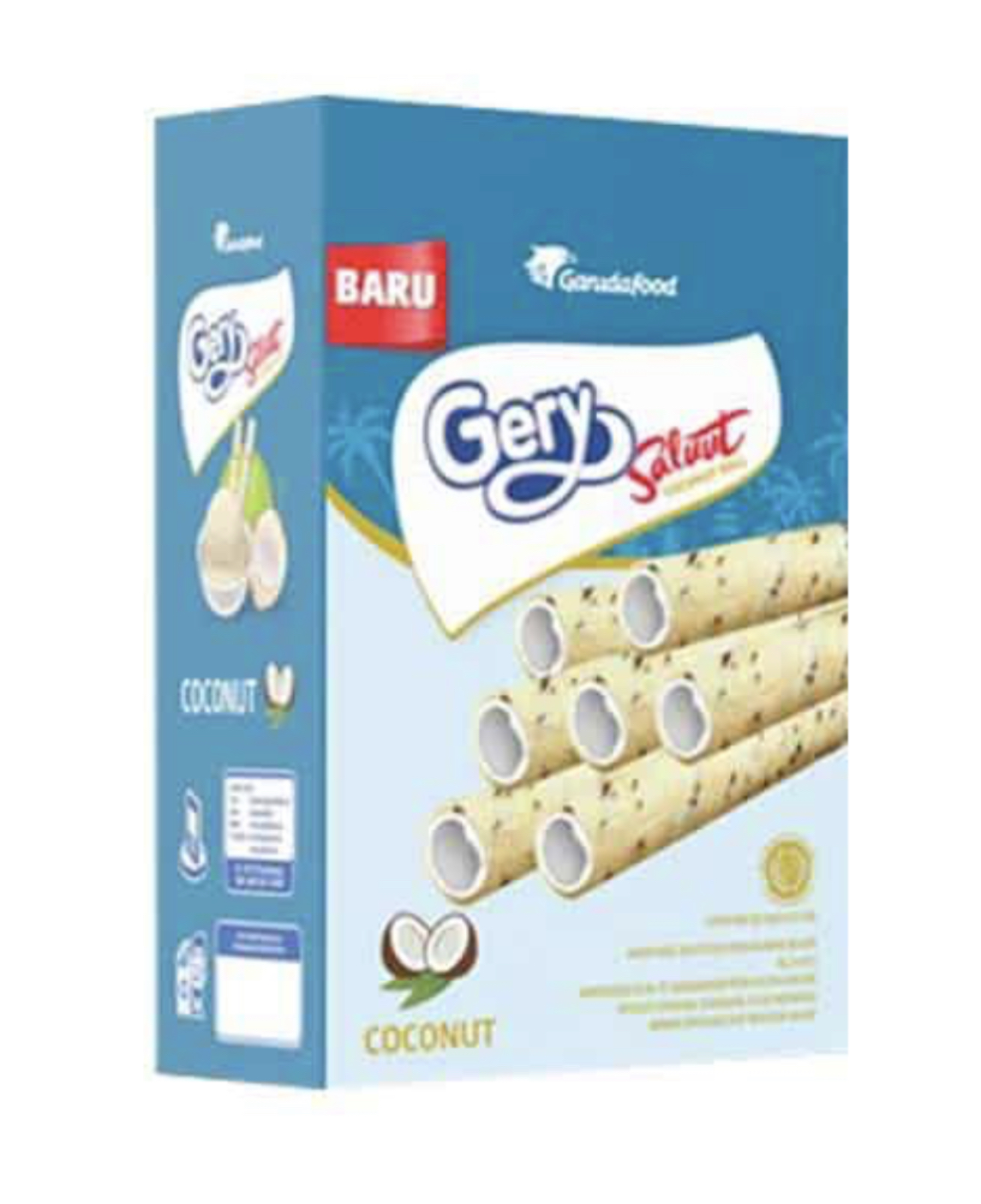 GARUDAFOOD 椰子口味 捲心酥 144g