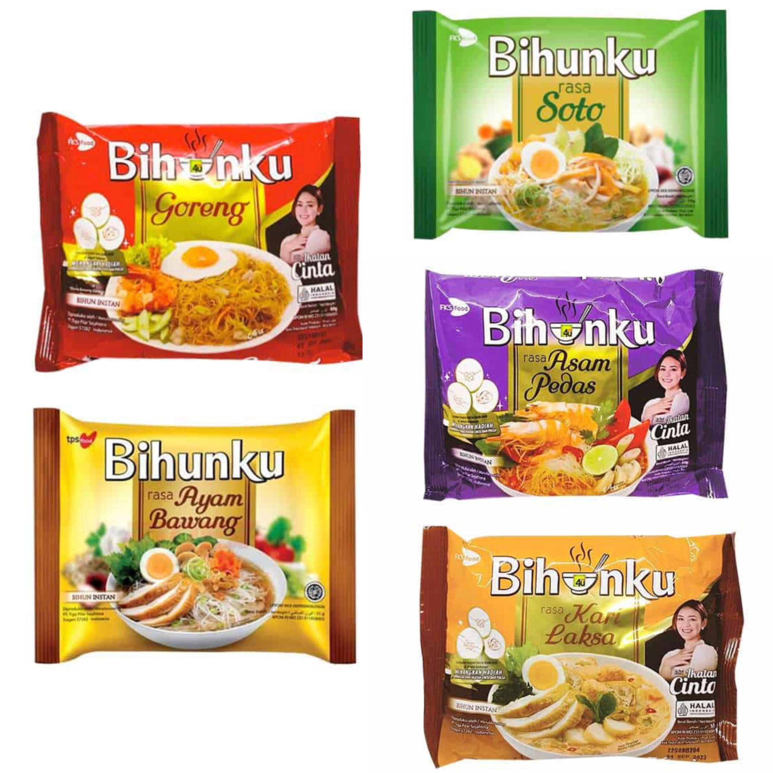 BIHUNKU BIHUN INSTANT 炒粉絲 55g